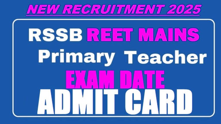 REET 3rd Grade Primary School Teacher